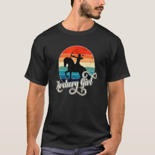 Bogenschützin Sportlerin Spielerin Bogenschütze Da T-Shirt