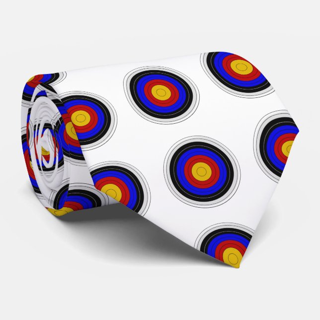 Bogenzieldesign Krawatte (Gerollt)