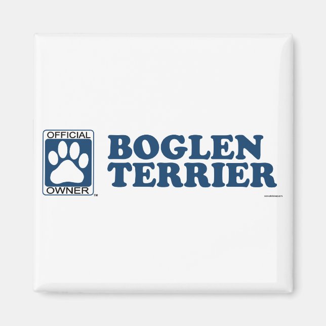 Boglen Terrier Blue Magnet (Vorne)