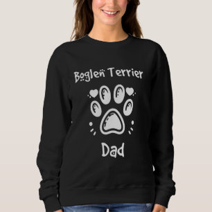 Boglen Terrier Vater Beagle Boston Terrier Mischli Sweatshirt