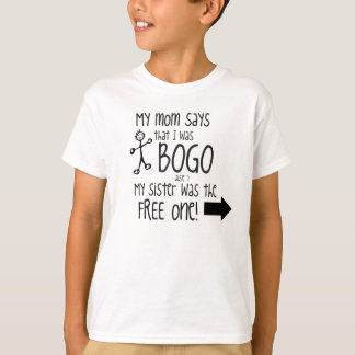 BOGO scherzt Schwester/Jungen T-Shirt