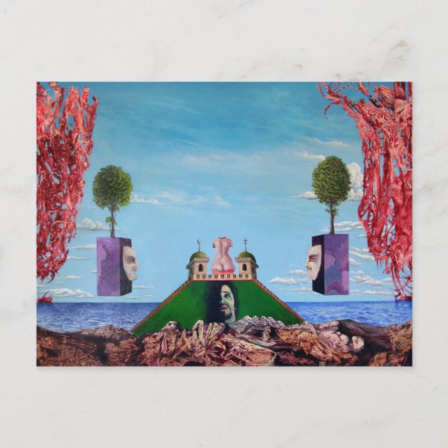 BOGOMILS MONASTISCHER RETREAT POSTKARTE (Vorderseite)