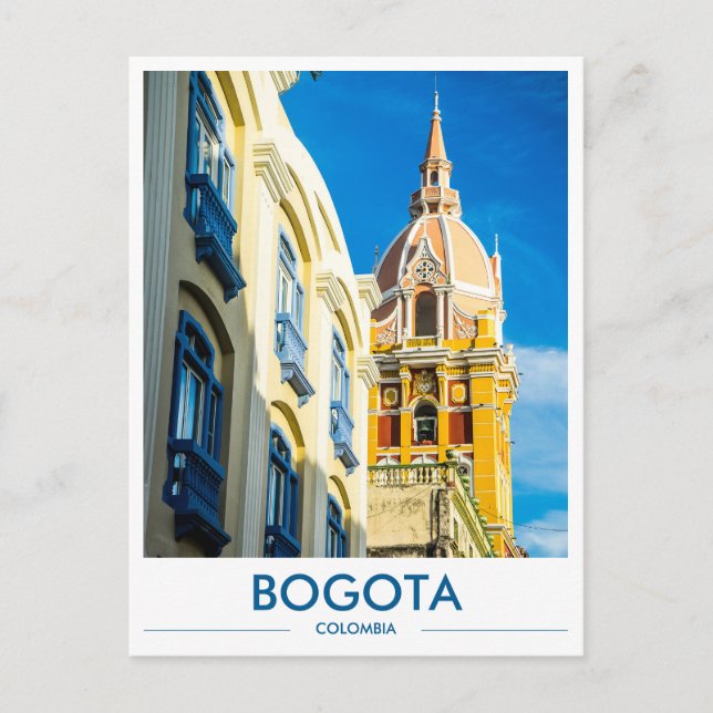 Bogota Church Colombie Photo Carte postale (Devant)