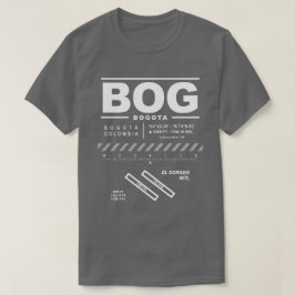 Bogota El Dorado Internationaler Flughafen BOG T - T-Shirt