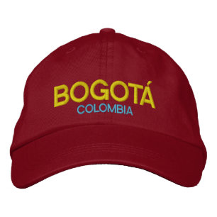Bogotá Kolumbien gestickter Hut