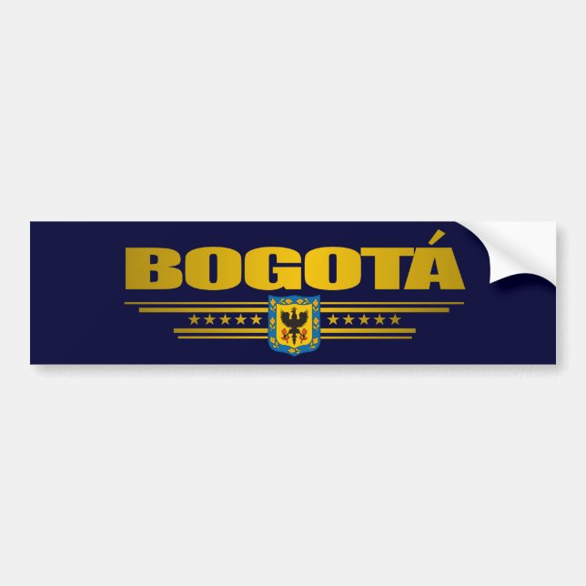 ‚Bogota Pride‘ Autoaufkleber (Vorne)
