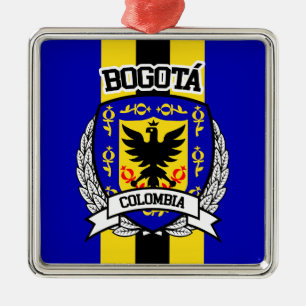 Bogotá Silbernes Ornament