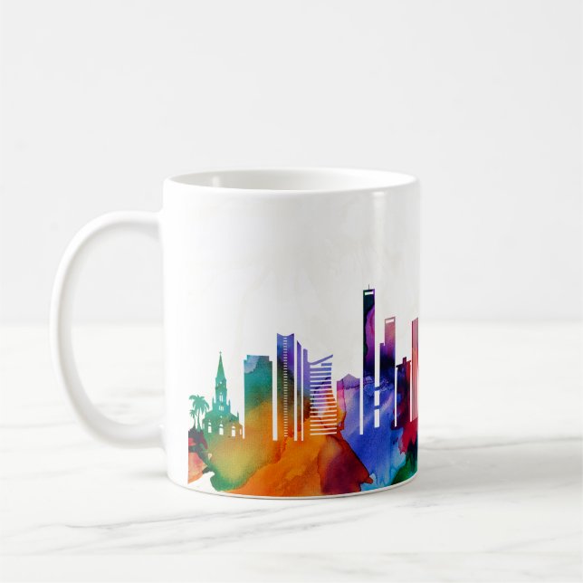 Bogota Skyline Kaffeetasse (Links)