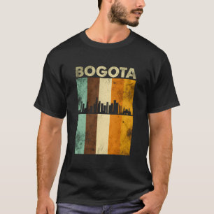 Bogota Skyline Kolumbien Kolumbien Südamerika Fa T-Shirt