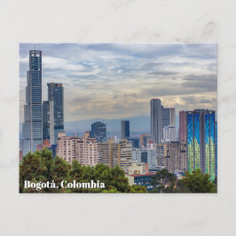 Bogotá, Skyline Kolumbien Postkarte