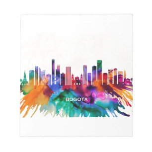 Bogota Skyline Notizblock
