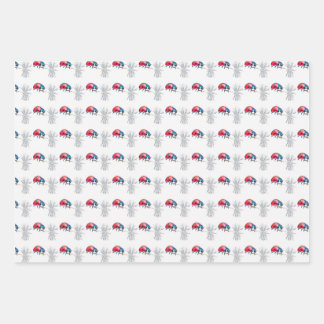Bogues dame / emballage cardiaque paquet de papier