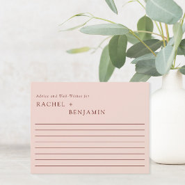 Bohemain Earth Colors Wedding Advice & Well Wishin