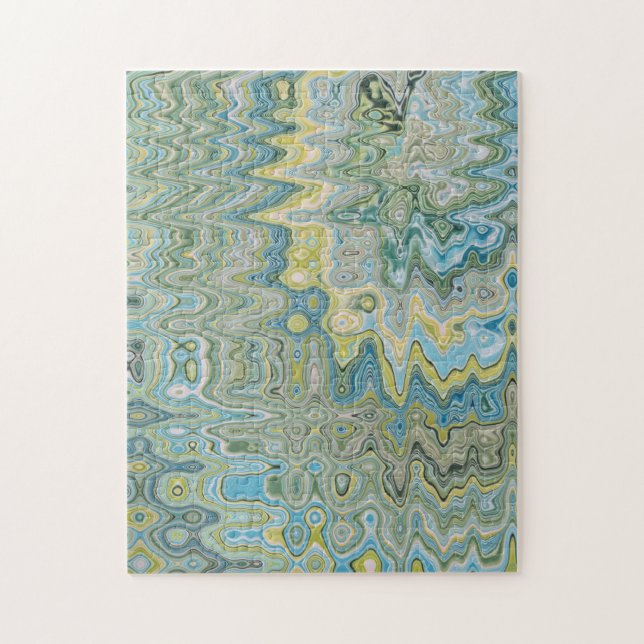 Bohemia Blue Jigsaw Puzzle (Vertikal)