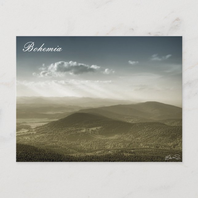 Bohemia postcard postkarte (Vorderseite)