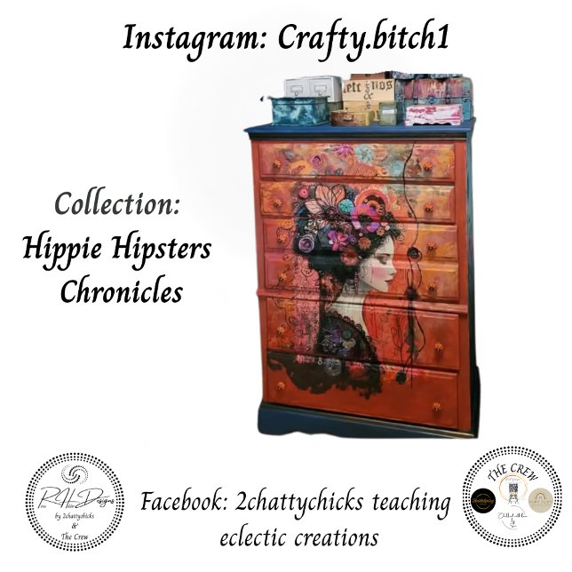 Bohemia Tapestry Hippie Decoupage Seidenpapier (Von Creator hochgeladen)