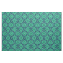 Bohemian arabesque Muster "Grüne Blume" Stoff