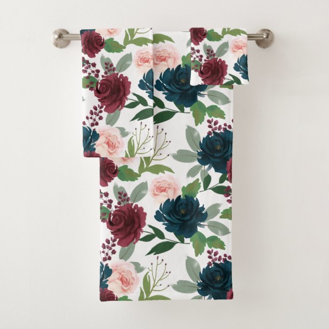 Bohemian Blumen  Badhandtuch Set (Insitu)