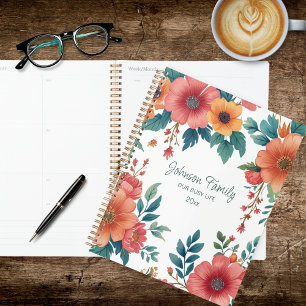 Bohemian Floral Planer