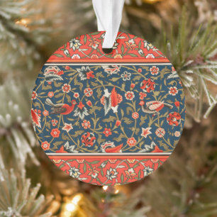 Bohemian Indisch-Persisches Blumenmuster Vintage R Ornament
