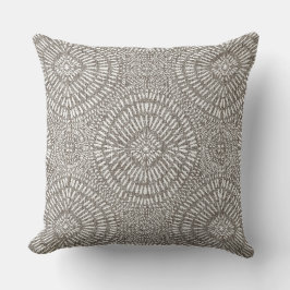 Bohemian Light Taupe-Muster Kissen