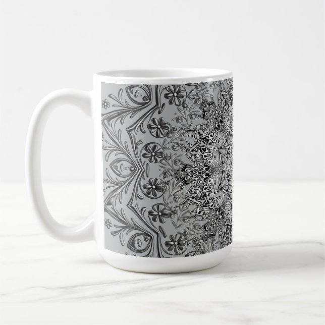 Bohemian Mandala Art Kaffeetasse  (Links)