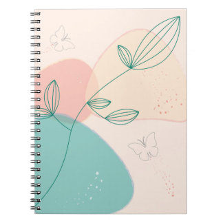 Bohemian Notizbuch mit Naturblick Notizblock