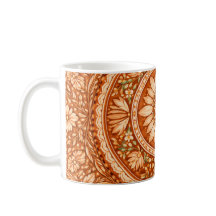 Bohemian Radiance: Terracotta Mandala Ceramic