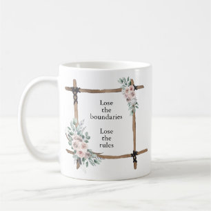 Bohemian Vibe Wassermannzeitalter-Spruch Kaffeetasse