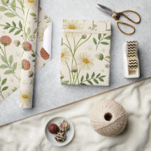 Bohemian Wildflower Vintage Botanisches Design