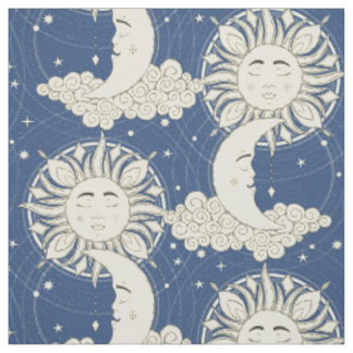 bohemianische Träume blau Stoff