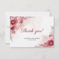 Bohemisch Blush Burgund Rose Imitate Goldhochzeit