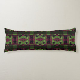 Bohemisch Chintz 81 Dusty Magenta Green Seitenschläferkissen
