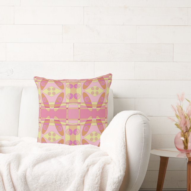 Bohemisch Chintz New Peach Sundae Kissen (Liege)