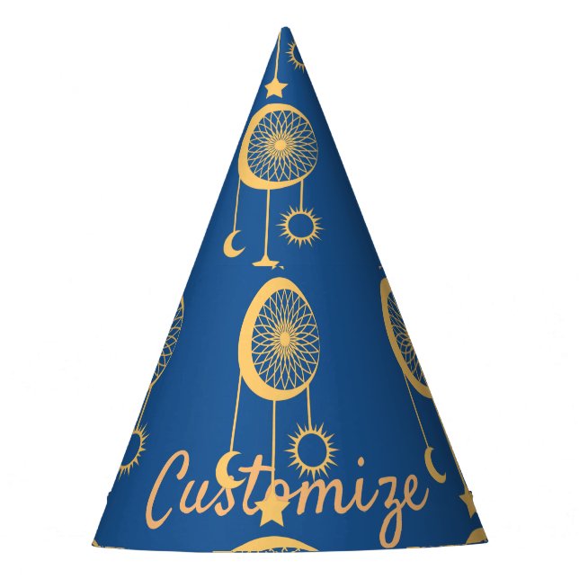 Bohemisch Dream Catcher Thunder_Cove Partyhütchen (Vorderseite)