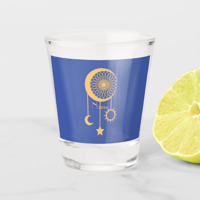 Bohemisch Dream Catcher Thunder_Cove Schnapsglas (Vorderseite)