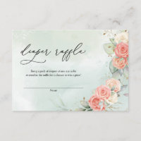 Bohemisch Dusty Rose Greenery Wreath Diper Raffle