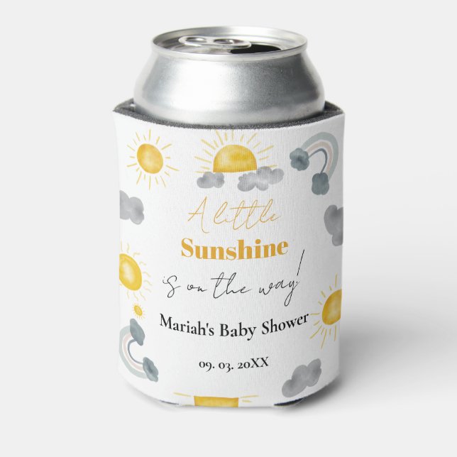 Bohemisch ein wenig Sonnenschein ist die Art, wie  Dosenkühler (Kanne Rückseite)