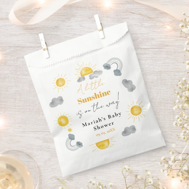 Bohemisch ein wenig Sonnenschein ist die Art, wie  Geschenktütchen (Ausgeschnitten)