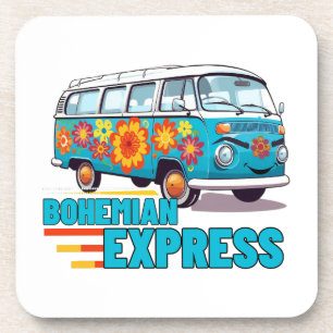 Bohemisch Express.w-min Getränkeuntersetzer
