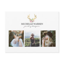 Bohemisch Gold Antlers Schmuck Boutique Foto
