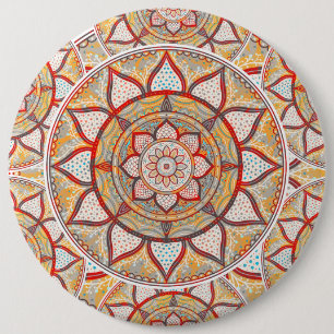 Bohemisch Mandala Button