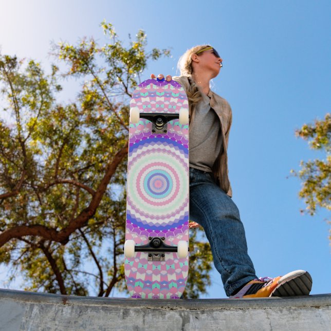 Bohemisch Mandala Skateboard (Außenbereich 1)