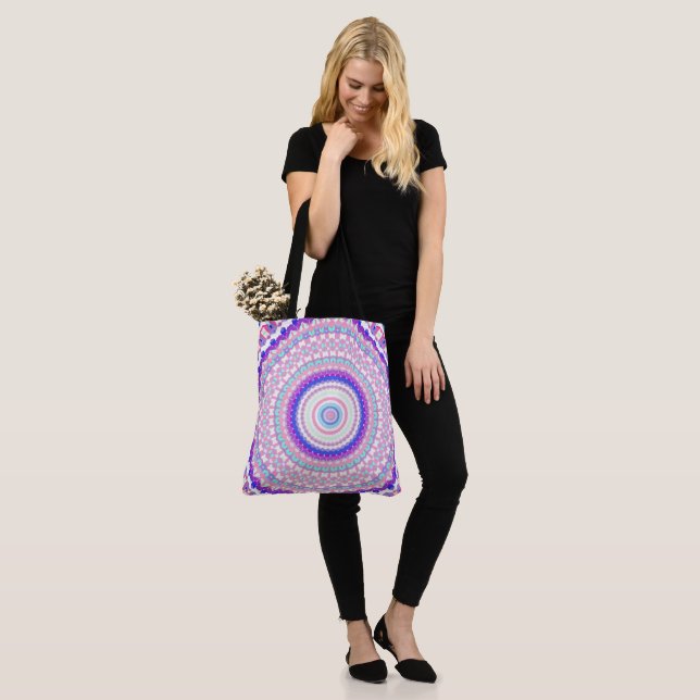 Bohemisch Mandala Tasche (Am Model)