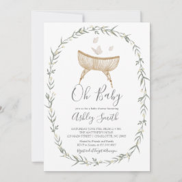 Bohemisch Oh Baby Dusche Einladung