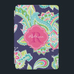 Bohemisch Paisley Custom Monogram iPad Mini Hülle<br><div class="desc">Fügen Sie Ihrem Gerät eine Touch von boho charm mit diesem bunten, handgezeichnet paisley iPad Gehäuse hinzu! Mit einem faszinierenden, künstlerisch-böhmischen Paisley-Muster verleiht dieses Gehäuse Ihrem Tablett einen lebendigen und stilvollen Look. Passen Sie es mit Ihren Namen oder Monogramm-Initialen für eine persönliche Touch an. Dieses in verschiedenen Farben erhältliche Gehäuse...</div>