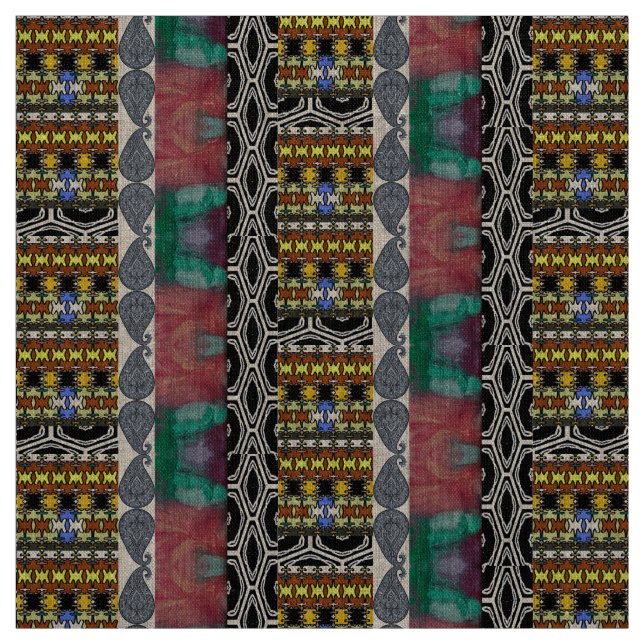 Bohemisch Rhapsody Fabric Stoff (Muster)