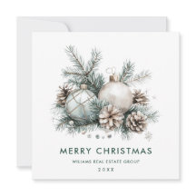 Bohemisch Sage Green Christmas Ornament Corporate