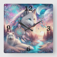Bohemisch Style Wolf und Dreamcatchers