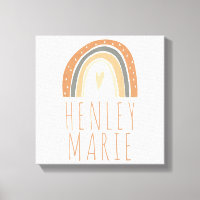 Bohemisch Terracotta Rainbow Kinderzimmer Name Bab